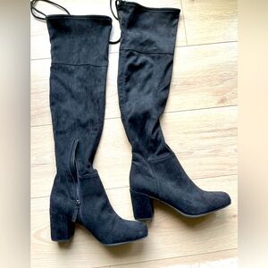 Franco Sarto Black Over The Knee